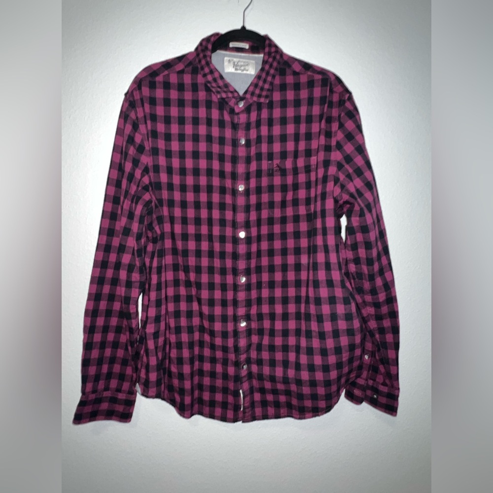 Men’s flannel Original Penguin XXL Heritage Slim Fit